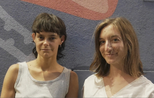 Hannah Höfte et Marion Chapon en résidence au Plateau Circulaire autour du réemploi